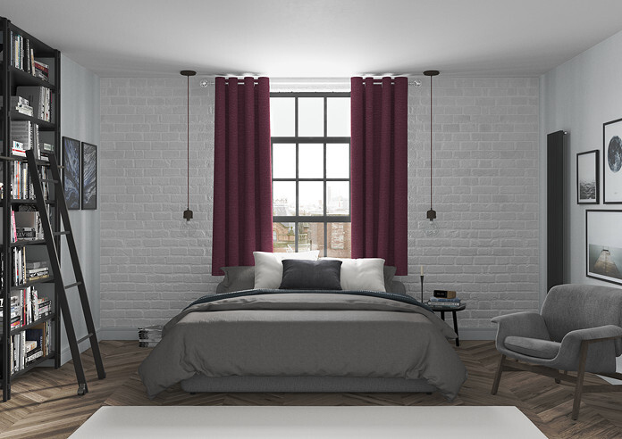 Maurice, Aubergine - Made to Measure Curtains - Image 5